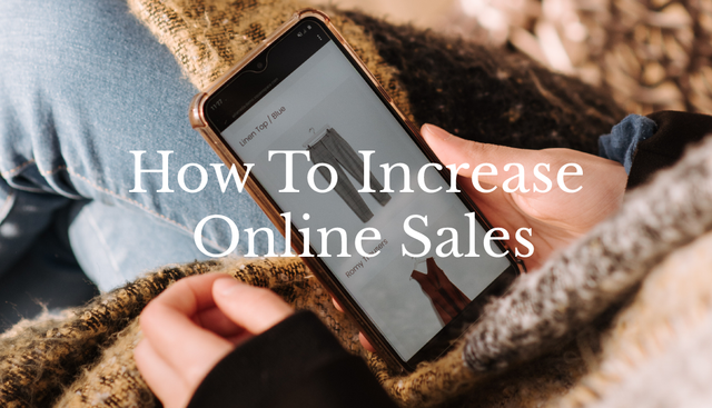 How To Increase Online Sales